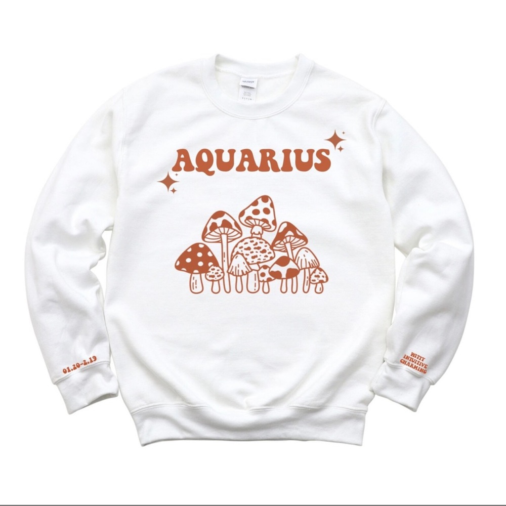 Aquarius Crewneck Sweater